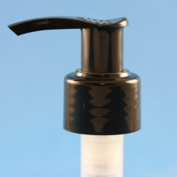 24mm 410 Black Smooth Lock Up Lotion Pump, 1.5ml Output